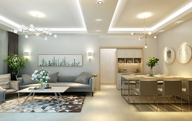 掌握客餐廳分隔技巧，讓空間更協(xié)調(diào)！